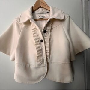 Alice Temperley for Target - White coat - SZ L
Peter Pan Collar